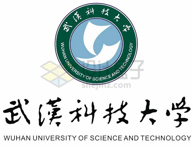 武汉科技大学校徽logo标志png图片素材