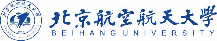 北京航空航天大学校徽带校名图案图片素材|png - 设计盒子