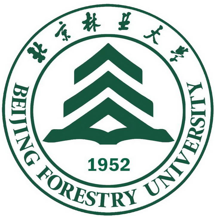 北京林业大学校徽图案图片素材