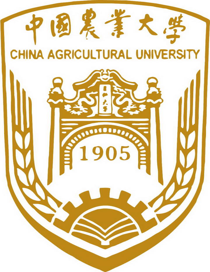 棕色中国农业大学校徽图案图片素材|png