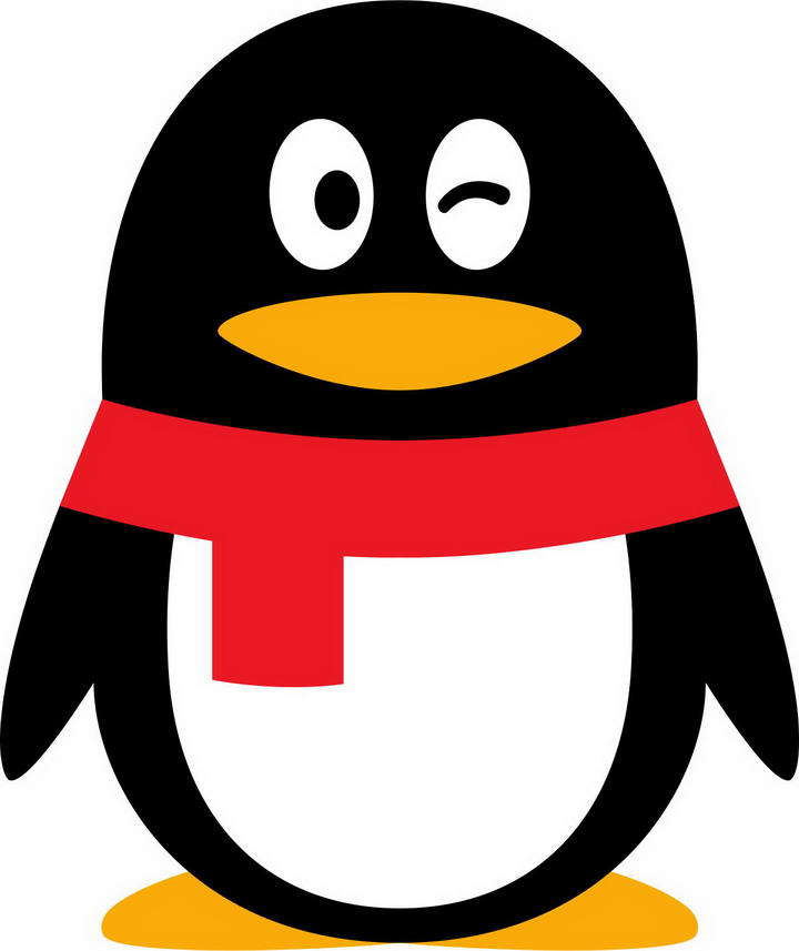 高清透明背景腾讯qq企鹅标志logo图标图片免抠素材