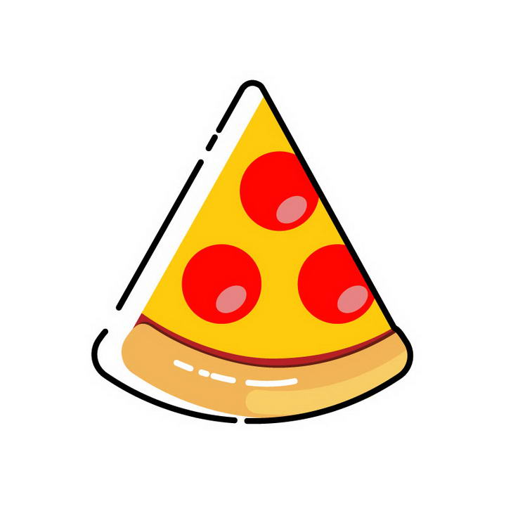 MBE风格披萨西餐美食图片免抠素材