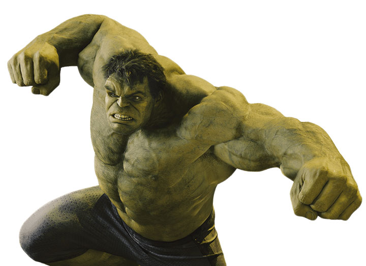 愤怒的漫威电影超级英雄绿巨人浩克图片免抠素材