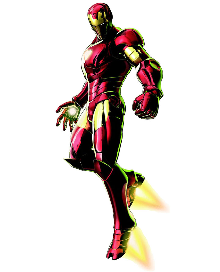 漫威漫画中的钢铁侠战衣超级英雄图片免抠素材