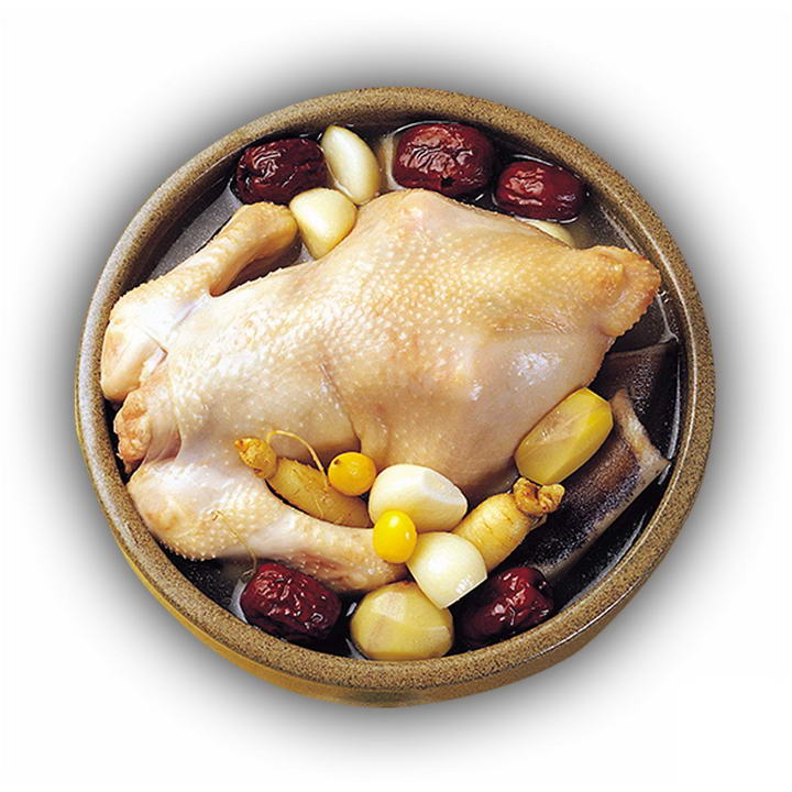 红枣人参炖鸡汤美味美食图片免抠素材