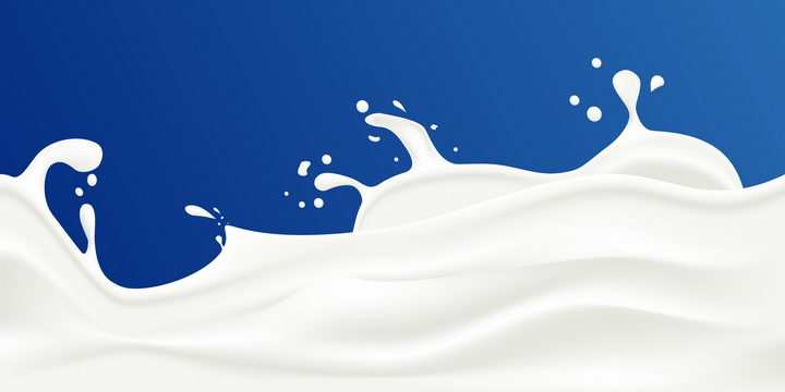 乳白色牛奶液体效果图片免抠素材