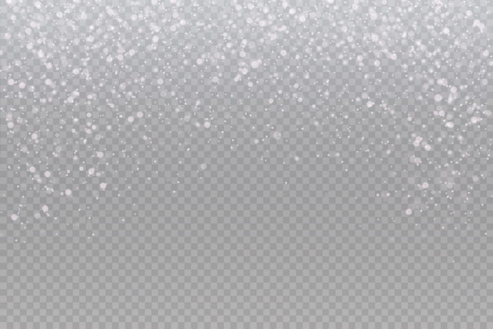 淡粉色圆形斑点雪花装饰图案图片免抠矢量素材 漂浮元素-第1张