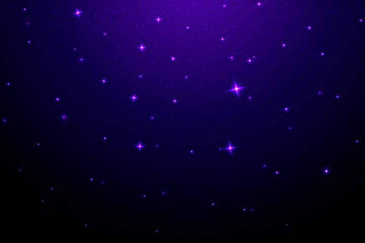 紫色星空繁星背景图 设计盒子