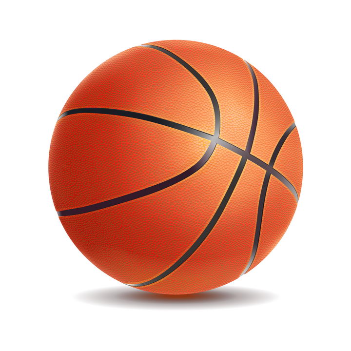 逼真的篮球体育运动球类图片免抠矢量素材 休闲娱乐-第1张