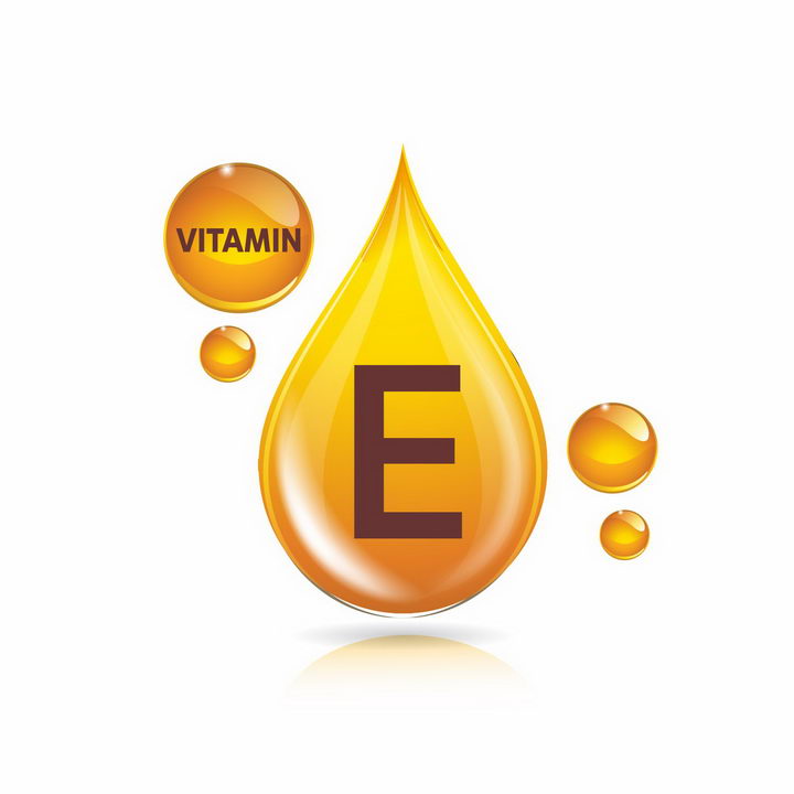 黄色油滴生物素维生素E营养元素维他命保健品png图片免抠EPS矢量素材 健康医疗-第1张