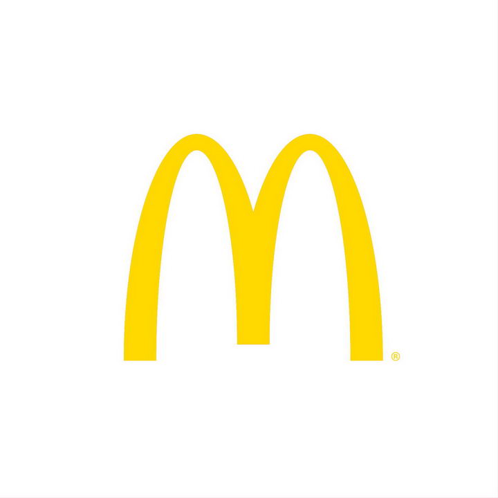 麦当劳logo色值图片