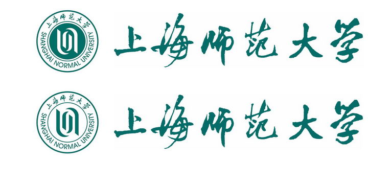 上海师范大学校徽png图片免抠素材 标志LOGO-第1张