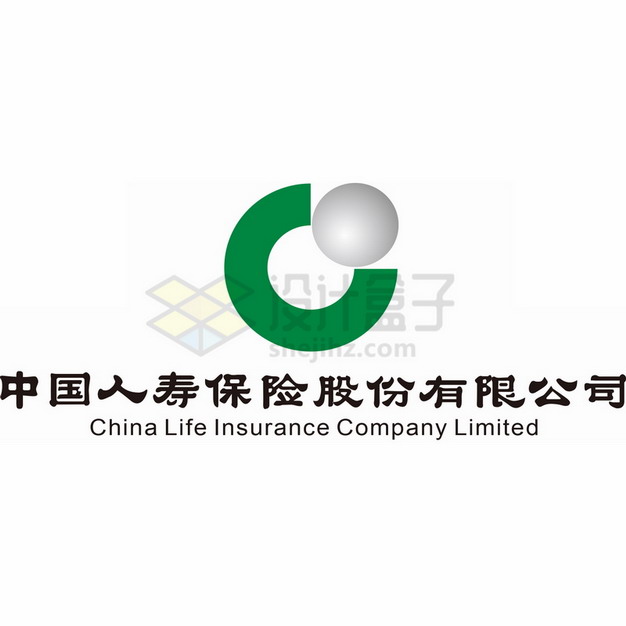 竖版中国人寿保险logo世界中国500强企业标志png图片素材 标志LOGO-第1张