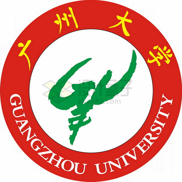 广州大学 logo校徽标志png图片素材 标志LOGO-第1张