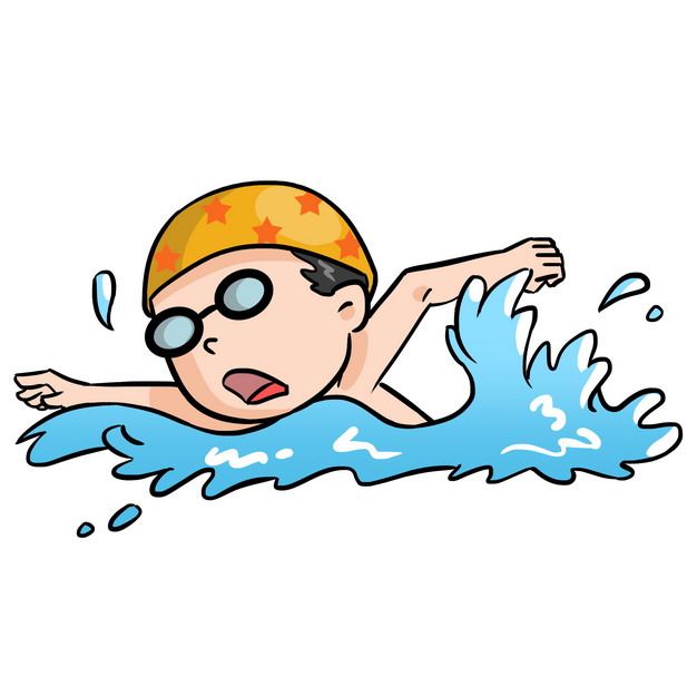 卡通男孩正在游泳png图片素材45465722 休闲娱乐-第1张
