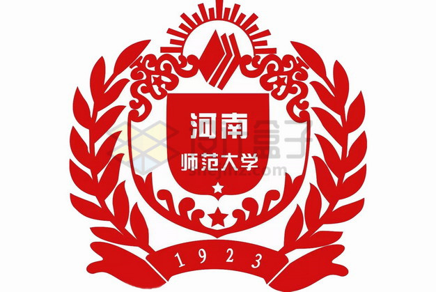 河南师范大学校徽logo标志png图片素材 标志LOGO-第1张