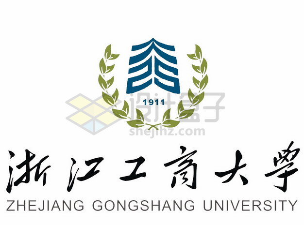 浙江工商大学校徽logo标志png图片素材 标志LOGO-第1张