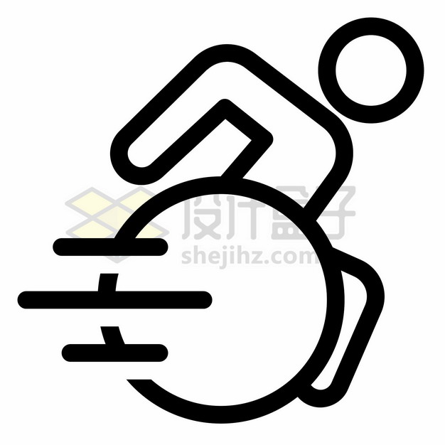 残奥会logo简笔画图片