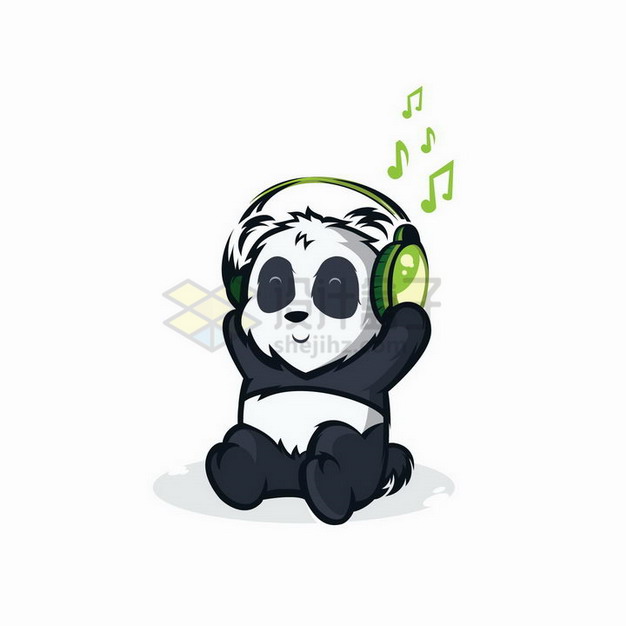 小熊猫拿下了耳机图片
