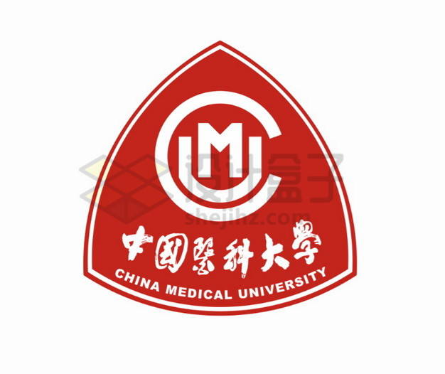 中国医科大学校徽logo标志png图片素材 标志LOGO-第1张