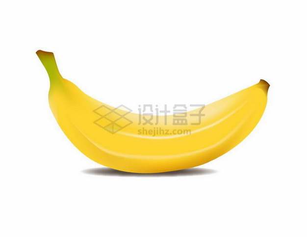 一根黄色香蕉png图片素材