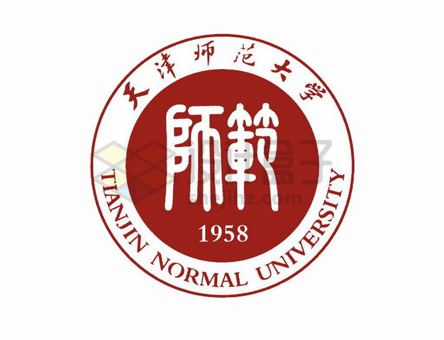 天津师范大学校徽logo标志png图片素材 标志LOGO-第1张