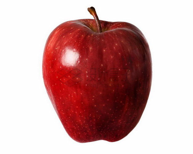 完整的花牛苹果美国红蛇果png图片素材 生活素材-第1张