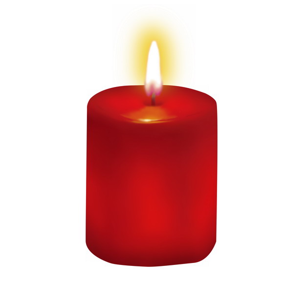 燃烧火焰的红色蜡烛8762254png图片素材