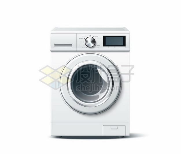 逼真的滚筒洗衣机810716png图片素材 生活素材-第1张