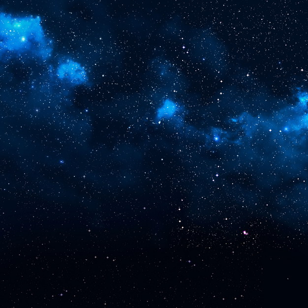 深蓝色夜晚的夜空星空天空605460png图片素材 背景-第1张