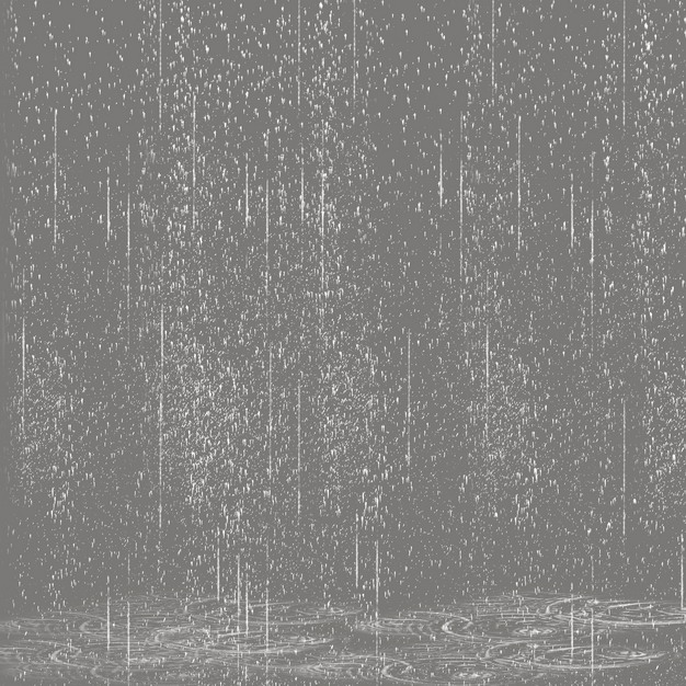 雨水下雨水花涟漪效果623465png图片素材 效果元素-第1张