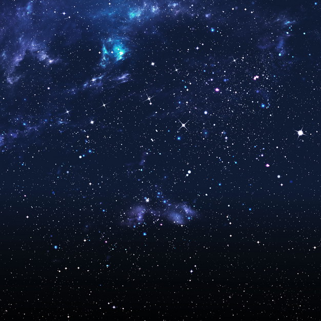 蓝紫色夜晚的夜空星空天空243234png图片素材 背景-第1张