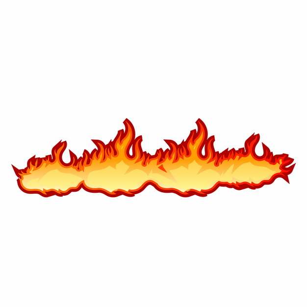 漫画风格燃烧的火焰png图片素材935069