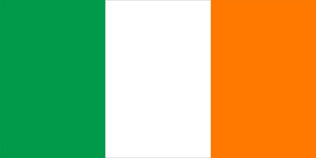 标准版爱尔兰国旗图片素材 科学地理-第1张