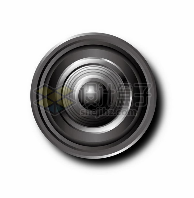 一款逼真的相机变焦镜头911771png矢量图片素材 IT科技-第1张