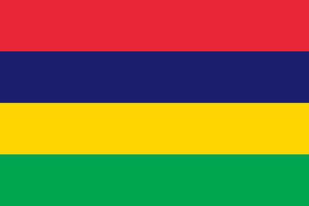 标准版毛里求斯国旗图片素材 科学地理-第1张