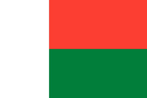马达加斯加国旗图案图片