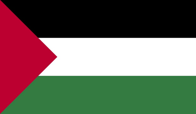 标准版巴勒斯坦国旗图片素材 科学地理-第1张