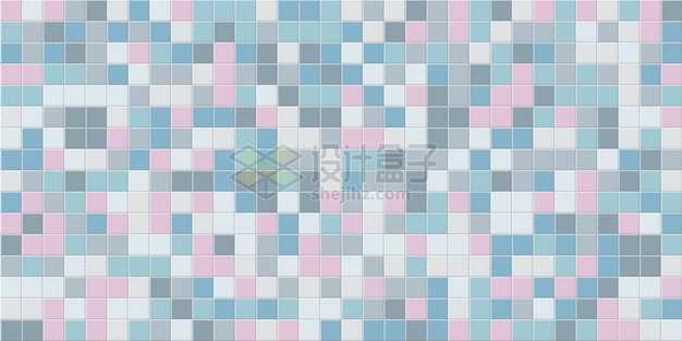 彩色方块方格瓷砖贴图604614png矢量图片素材 材质纹理贴图-第1张