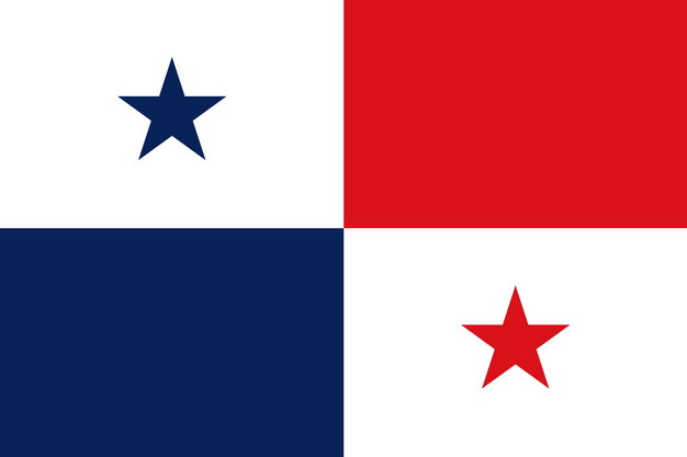 标准版巴拿马国旗图片素材 科学地理-第1张