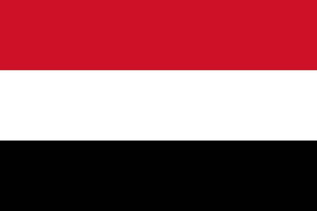 标准版也门国旗图片素材