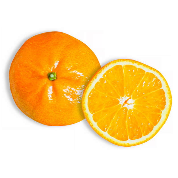 橙子横切面图片