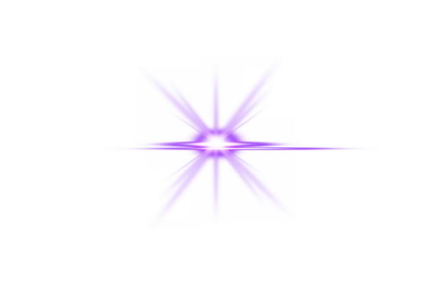 紫色闪光星光光芒光晕效果png免抠图片素材 设计盒子