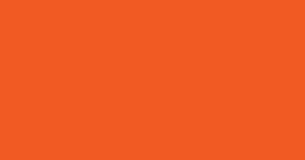 赤橙色rgb颜色代码 F15a22高清4k纯色背景图片素材 设计盒子