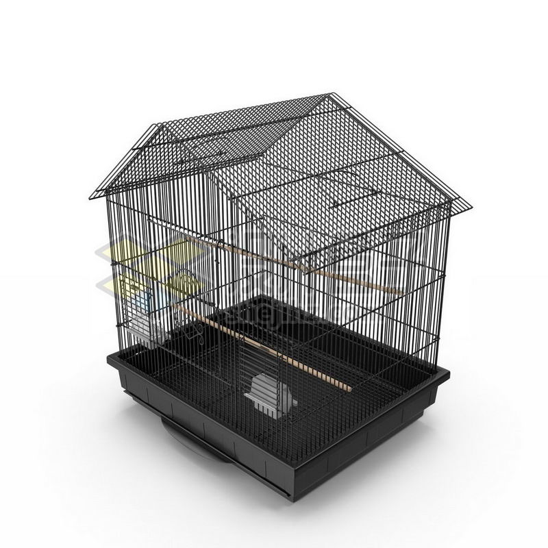3D立体高清鹦鹉宠物鸟笼模型5863175图片免抠素材 休闲娱乐-第1张