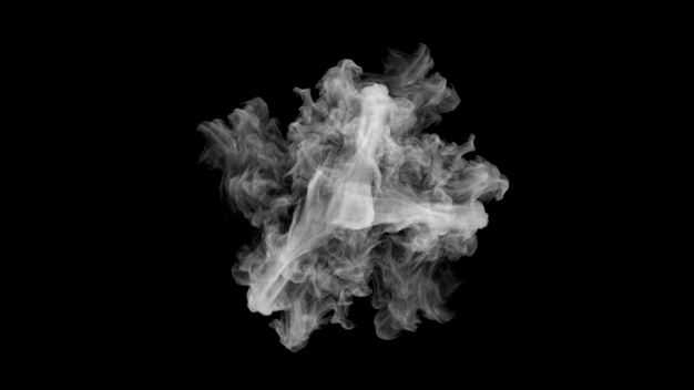 翻滚的烟雾浓烟白烟效果447114png图片免抠素材