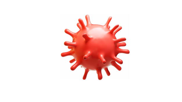 红色3D立体病毒1526963免抠图片素材 健康医疗-第1张