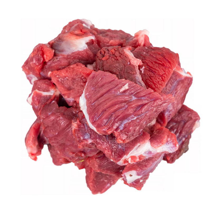 一小堆切块的瘦肉牛肉猪肉羊肉3736572png图片免抠素材 生活素材-第1张