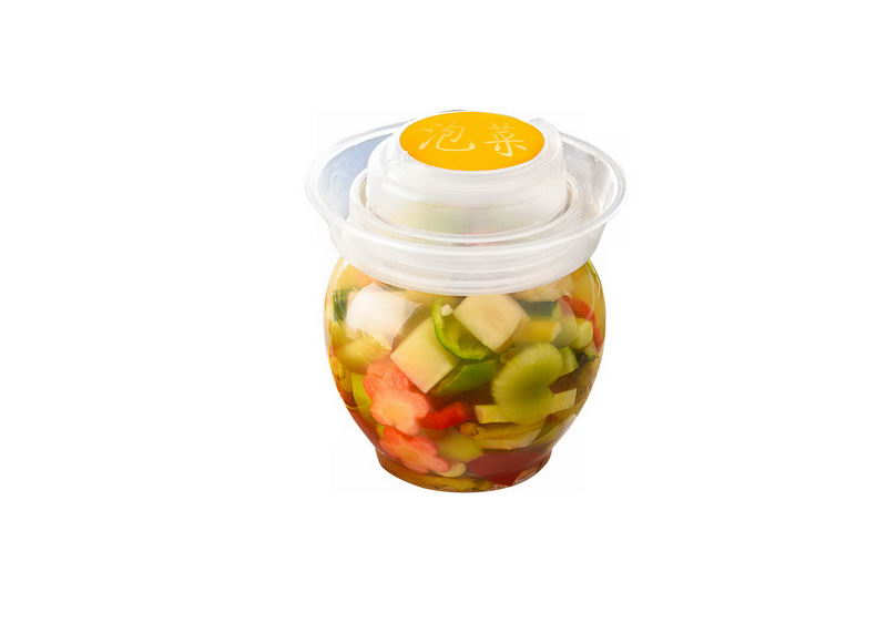 玻璃罐子中的泡菜美味腌菜美食5521799png免抠图片素材 生活素材-第1张