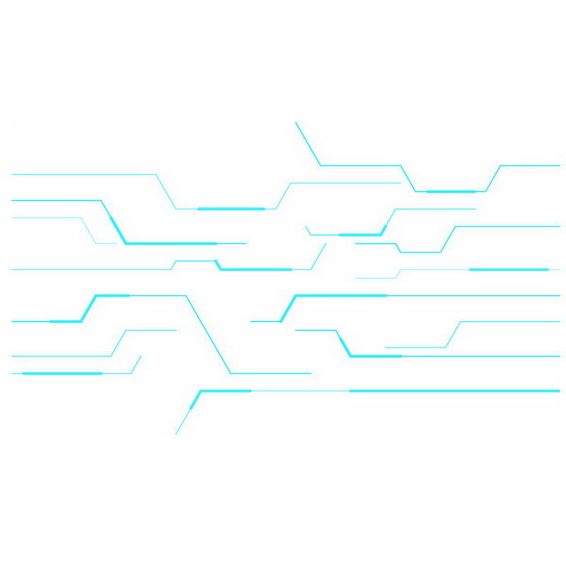 科技风格天蓝色线条装饰4601977免抠图片素材 线条形状-第1张